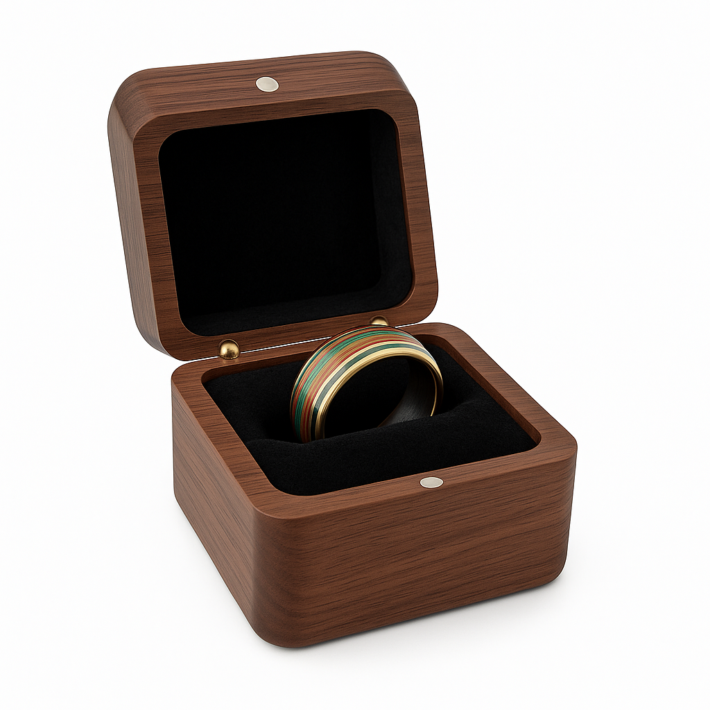 Walnut Ring Box