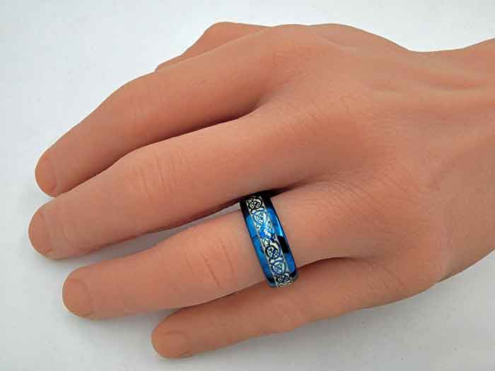 Tungsten Ring LV1219 Glow Ring