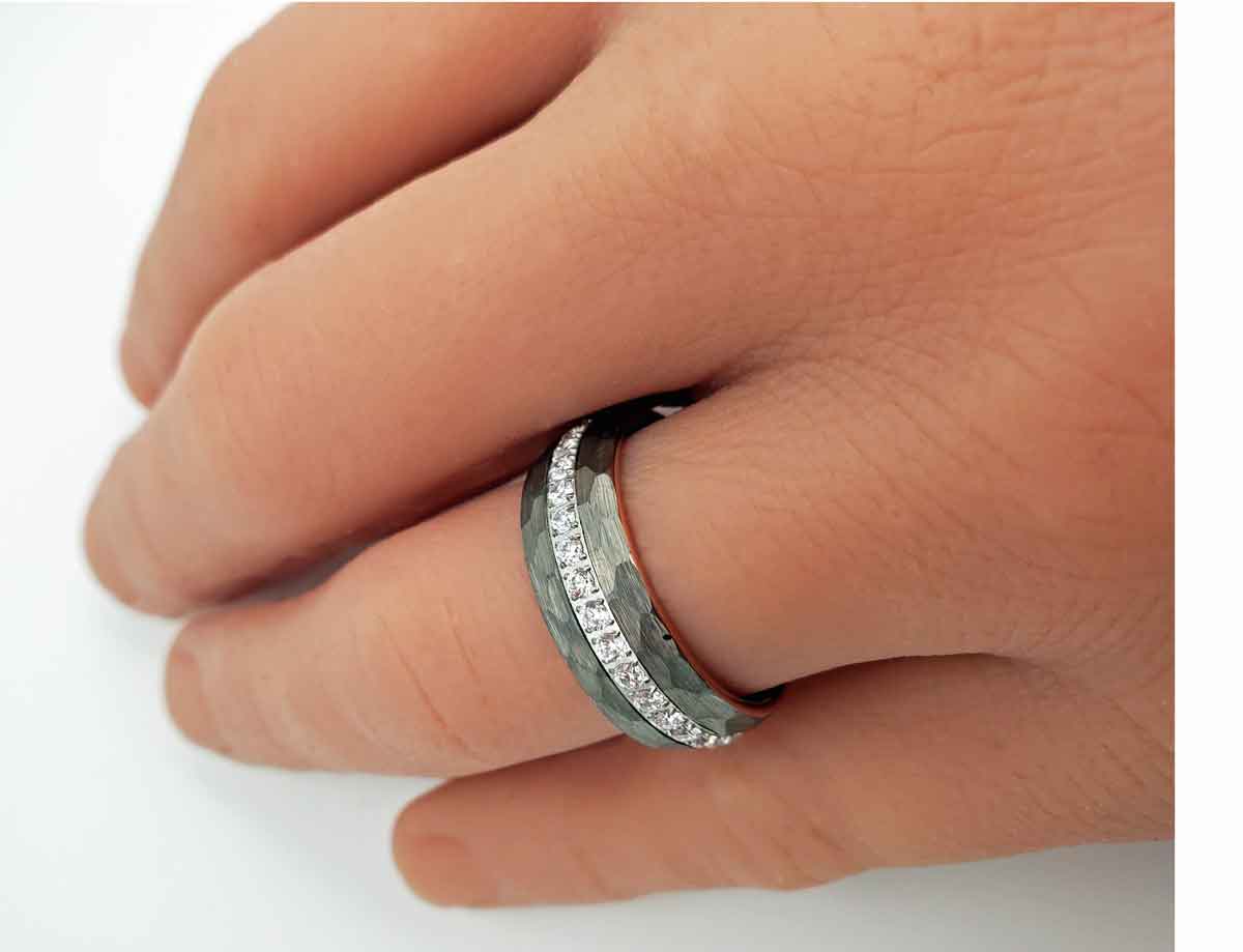 Men's Tungsten Ring V-1A277