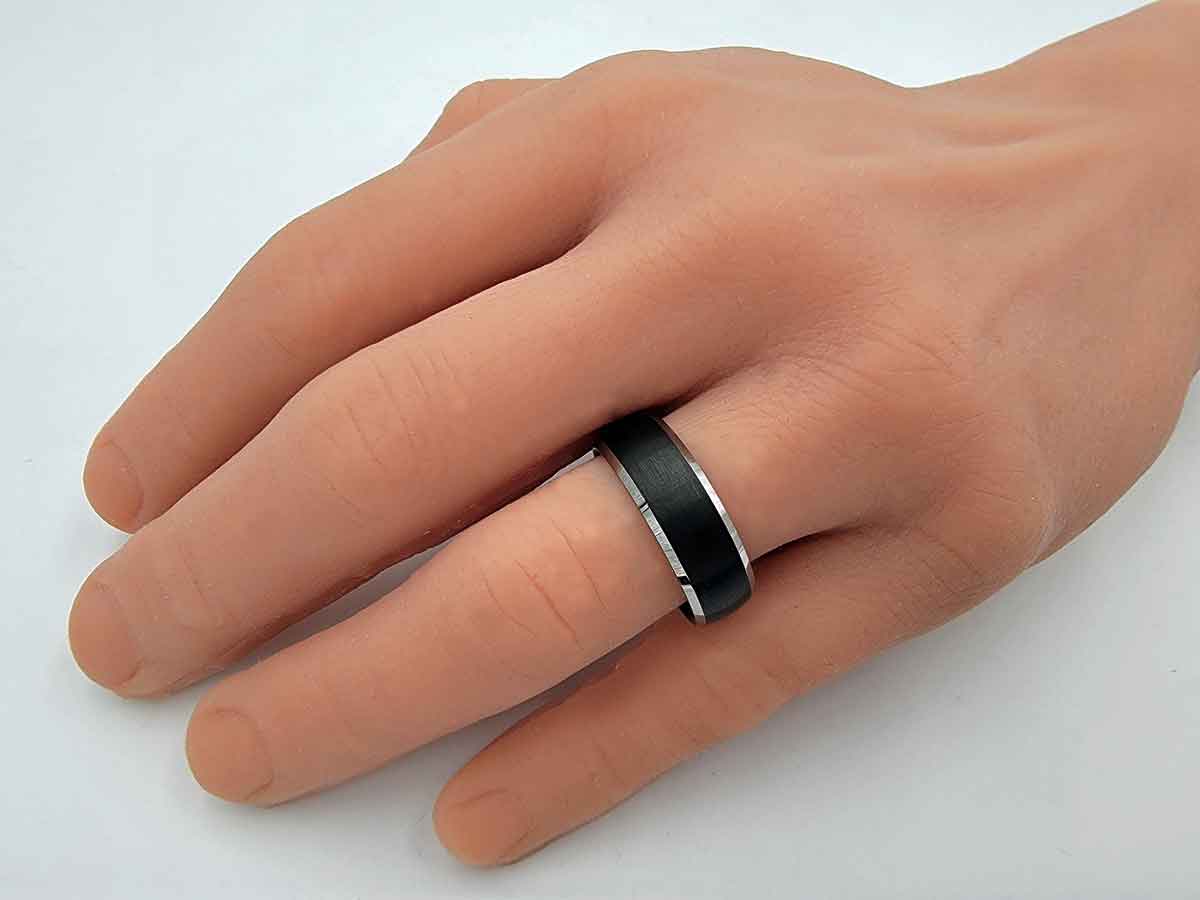 Men's Tungsten Ring LV167