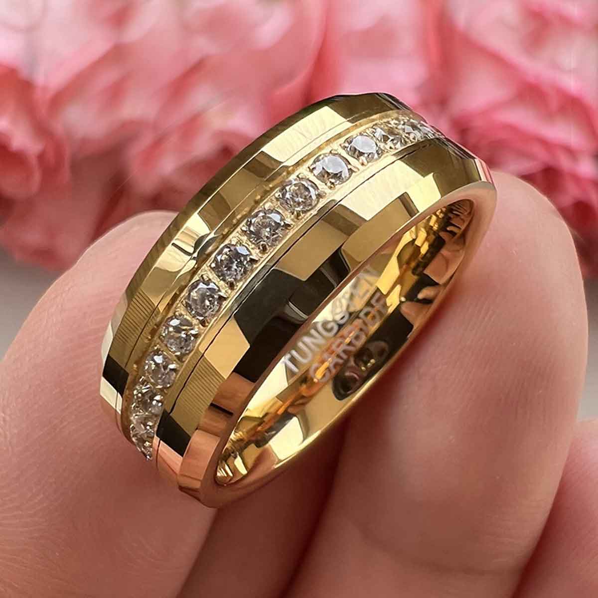 Men's Tungsten Ring LV583