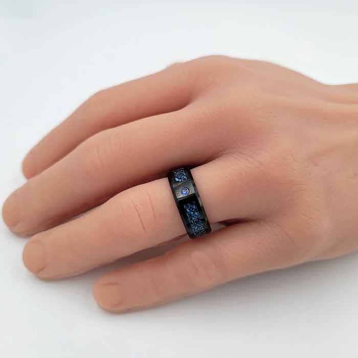 Men's Tungsten Ring LV836