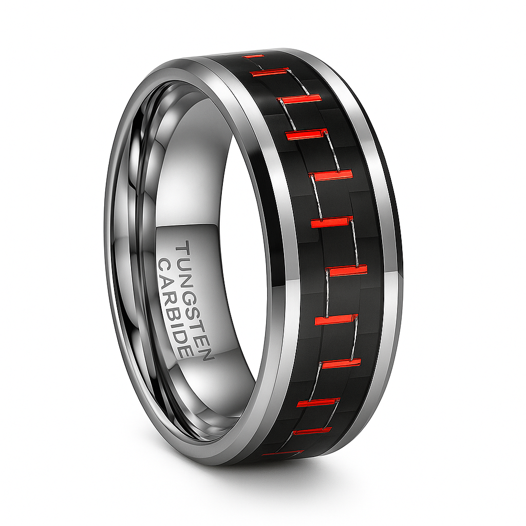 Men's Tungsten Ring V-2A41