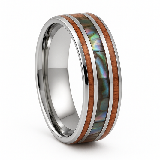 Men's Tungsten Ring V-2A57