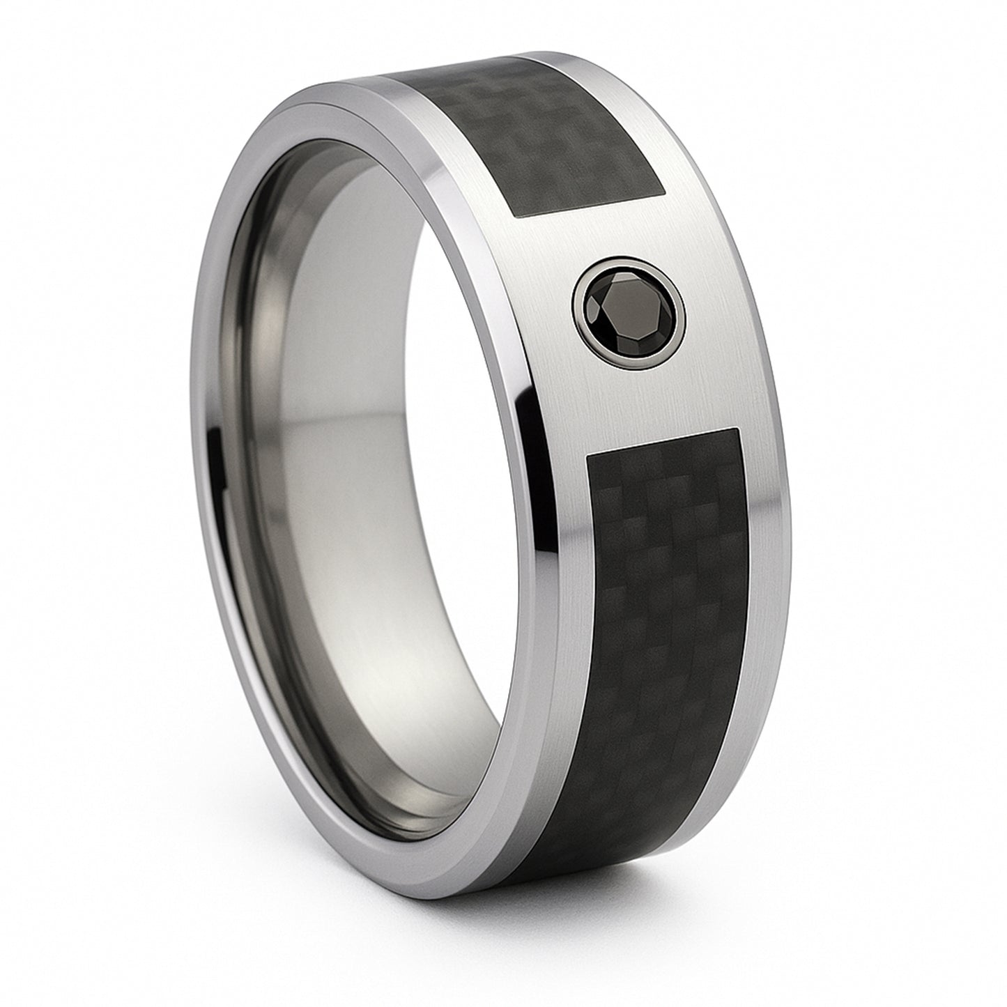 Men's Tungsten Ring V-4A60