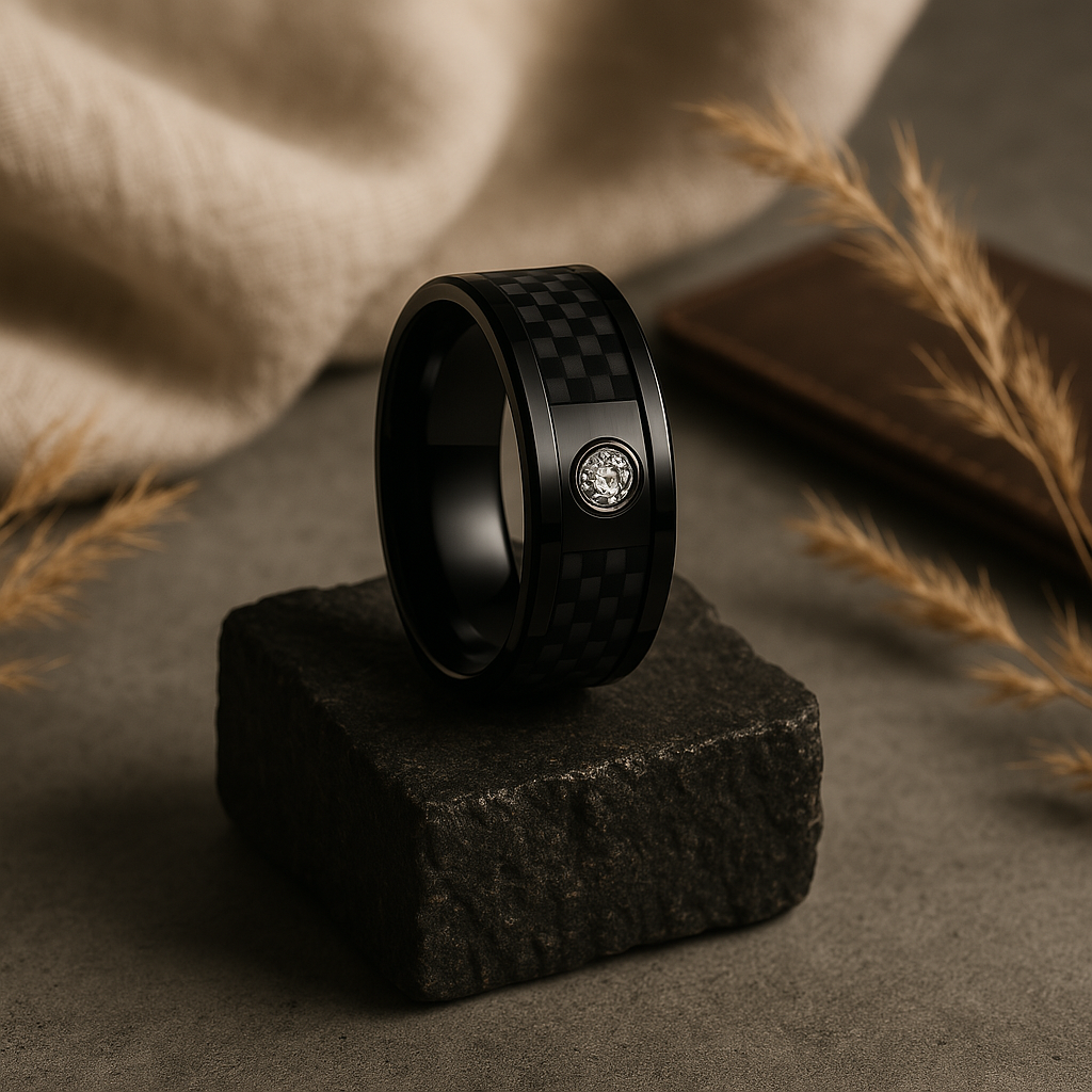 Men's Tungsten Ring TI0A04