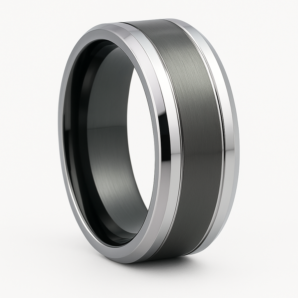 Men's Tungsten Ring LV177